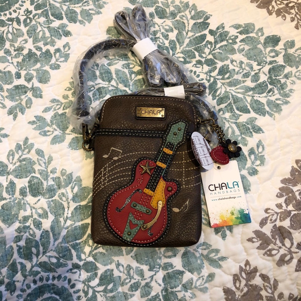 Chala Guitar Crossbody Purse
